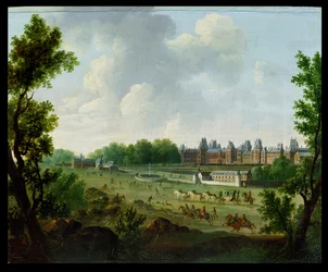 Vista del Palacio Real de Fontainebleau